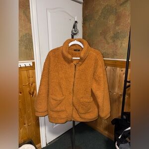Zaful | Brown Teddy Jacket